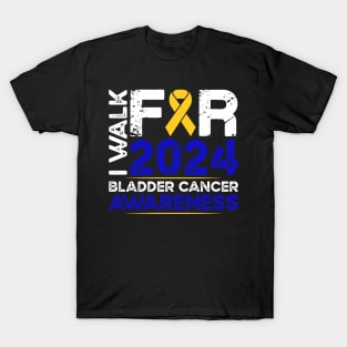 Bladder Cancer Awareness Walk 2024 T-Shirt